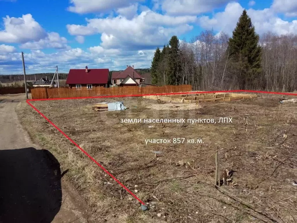 Участок в Вологодская область, Сокольский муниципальный округ, д. ... - Фото 2