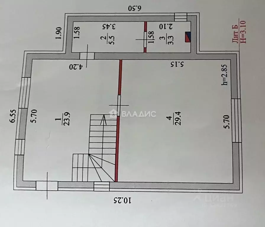 Дом в Пензенская область, Пенза ул. Большая Бугровка, 43 (125 м) - Фото 1