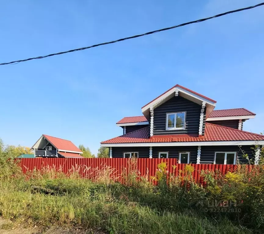 Дом в Калужская область, Тарусский муниципальный округ, Алекино с/пос, ... - Фото 1