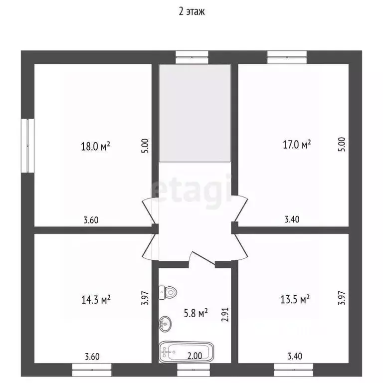 Дом в Ростовская область, Таганрог Батайский пер. (170 м) - Фото 2