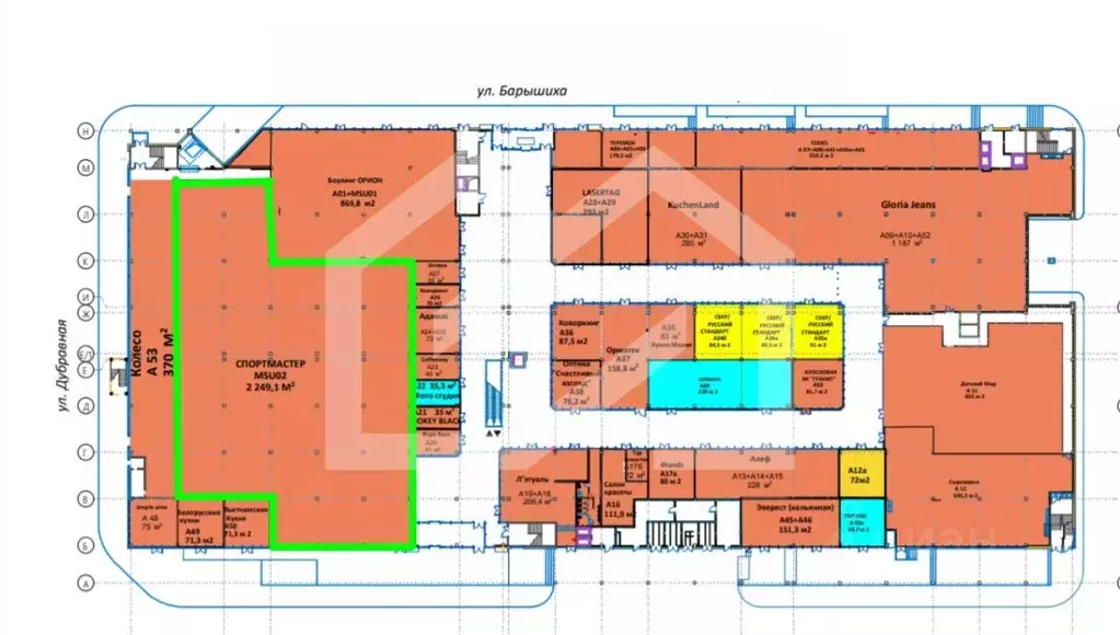 Помещение свободного назначения в Москва Дубравная ул., 51с1 (2229 м) - Фото 2