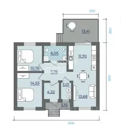 Дом в Краснодарский край, Анапа муниципальный округ, Уташ хут. пер. ... - Фото 2