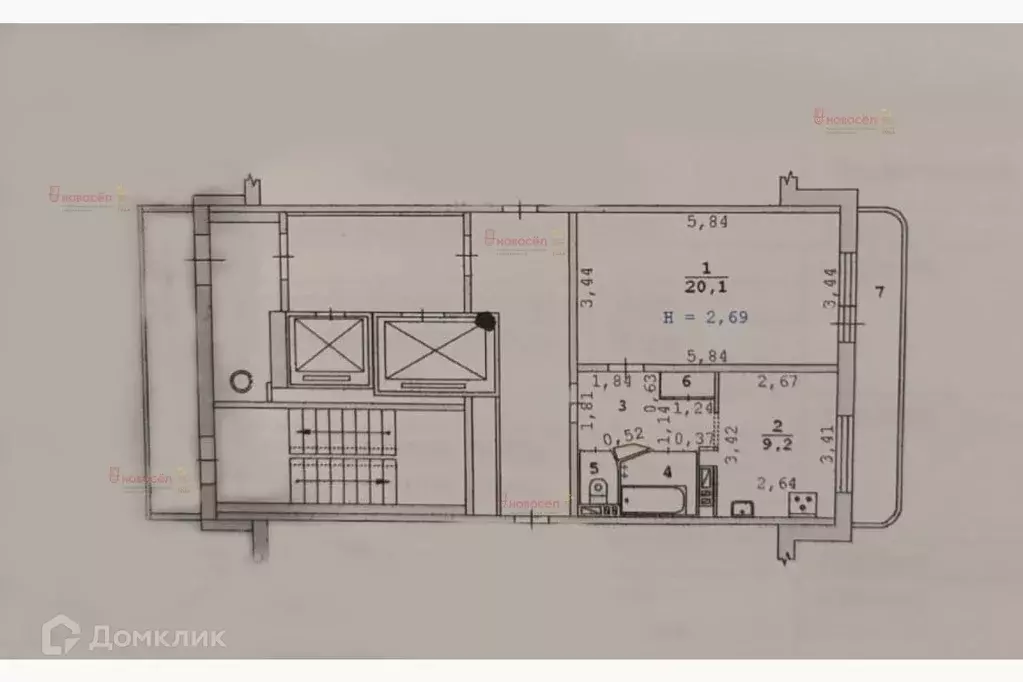 Продаётся 1-к квартира, 38 м - Фото 1