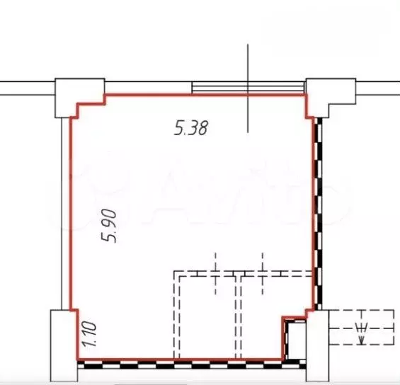 Продается помещение свободного назначения, 30.3 м - Фото 0