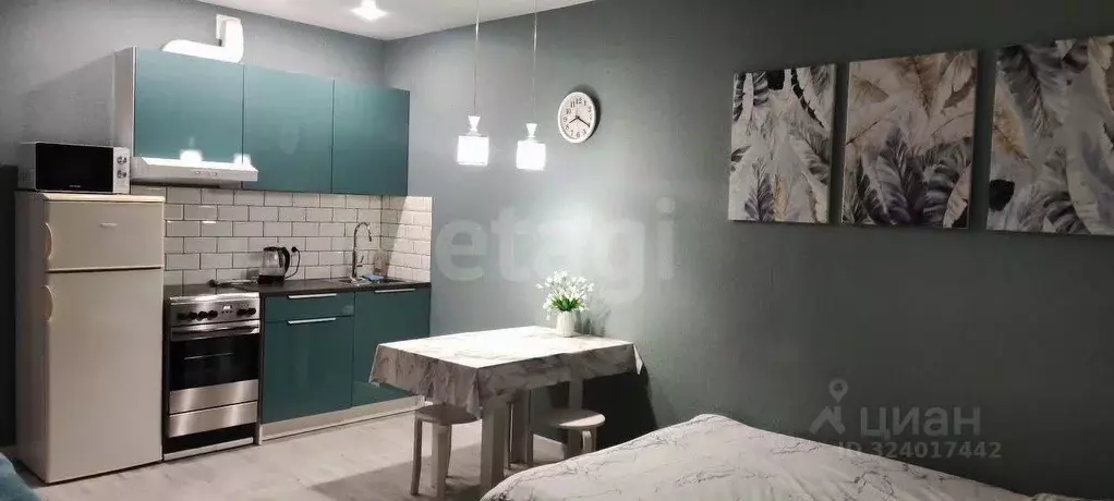 Студия Новосибирская область, Новосибирск Тульская ул., 80 (31.0 м) - Фото 1