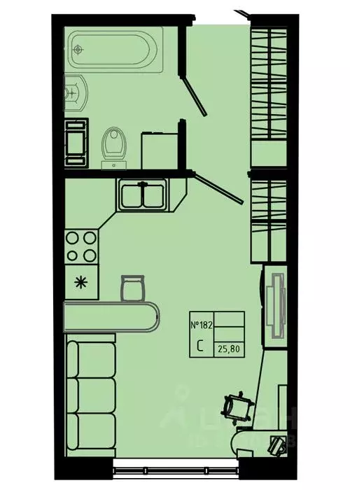 Студия Ленинградская область, Коммунар г. Гатчинский муниципальный ... - Фото 1