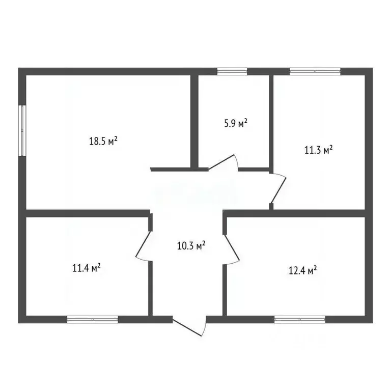 Дом в Воронежская область, Воронеж ул. Генерала Халютина, 40 (75 м) - Фото 2