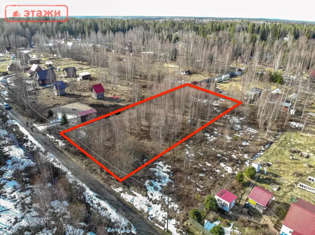 Участок в Нововилговское сельское поселение, СНТ Норик, Береговая ... - Фото 1