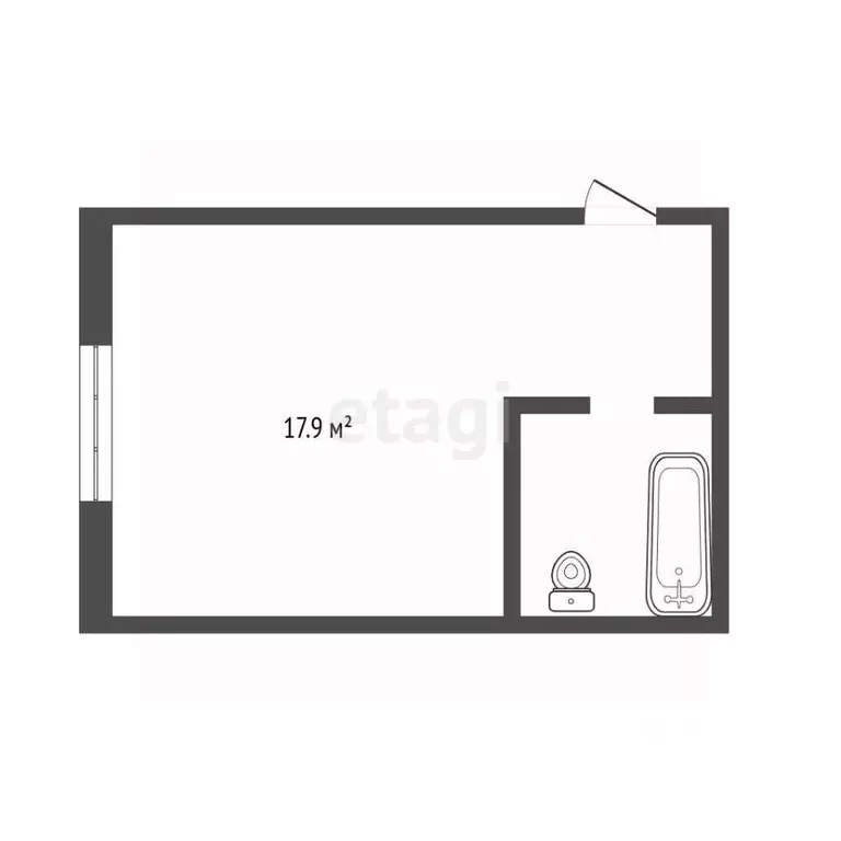 Комната Мордовия, Саранск ул. Тани Бибиной, 20А (18.0 м) - Фото 2