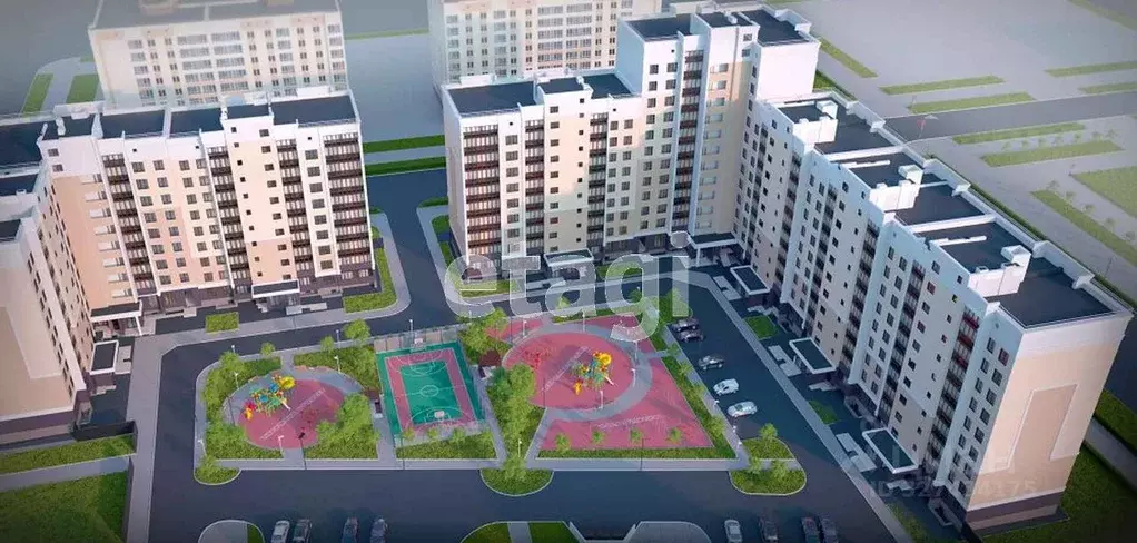 2-к кв. Башкортостан, Стерлитамак просп. Октября, 50 (58.1 м) - Фото 1