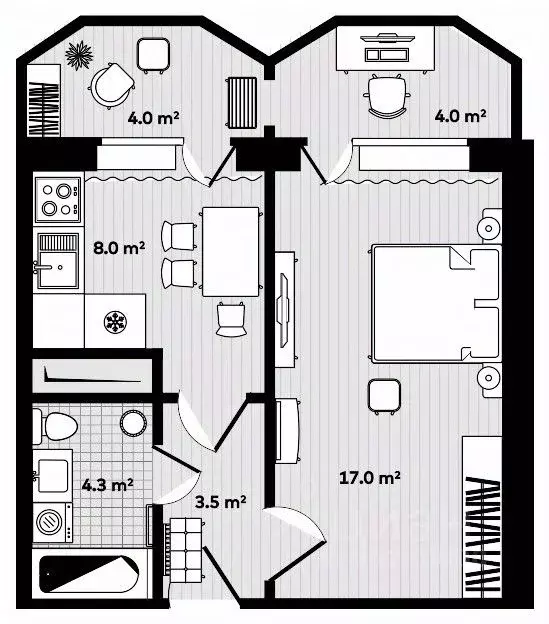 1-к кв. Приморский край, Надеждинский район, пос. Тавричанка ул. Лазо, ... - Фото 1