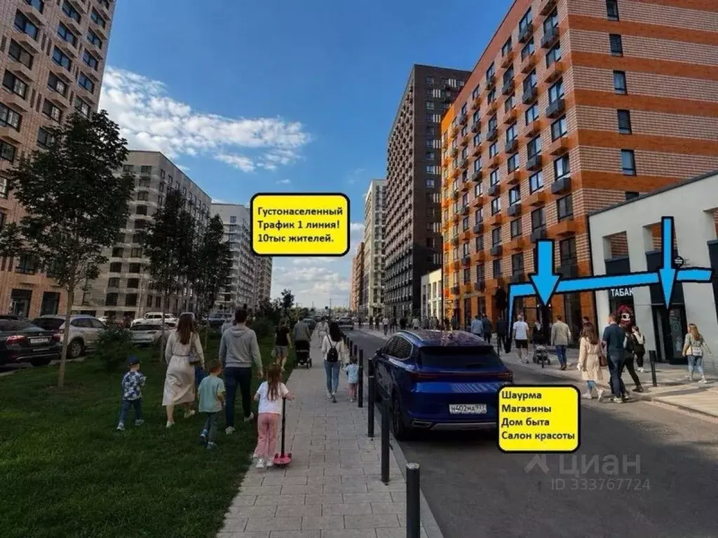 Помещение свободного назначения в Москва Варшавское ш., 282к3 (60 м) - Фото 1
