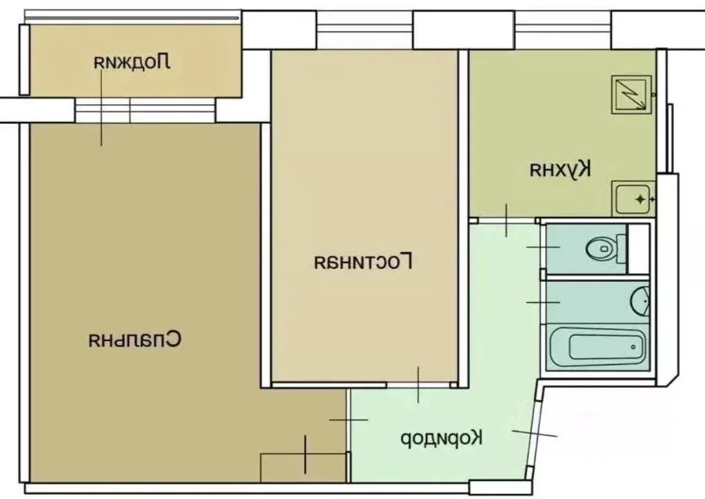 Комната Москва Федоскинская ул., 7 (18.0 м) - Фото 2