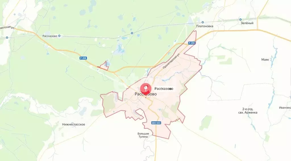 Участок в Рассказово, улица Мухортова (5 м) - Фото 1