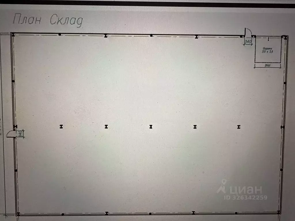 Склад в Новосибирская область, Куйбышев ул. Заслонова, 1 (100 м) - Фото 1