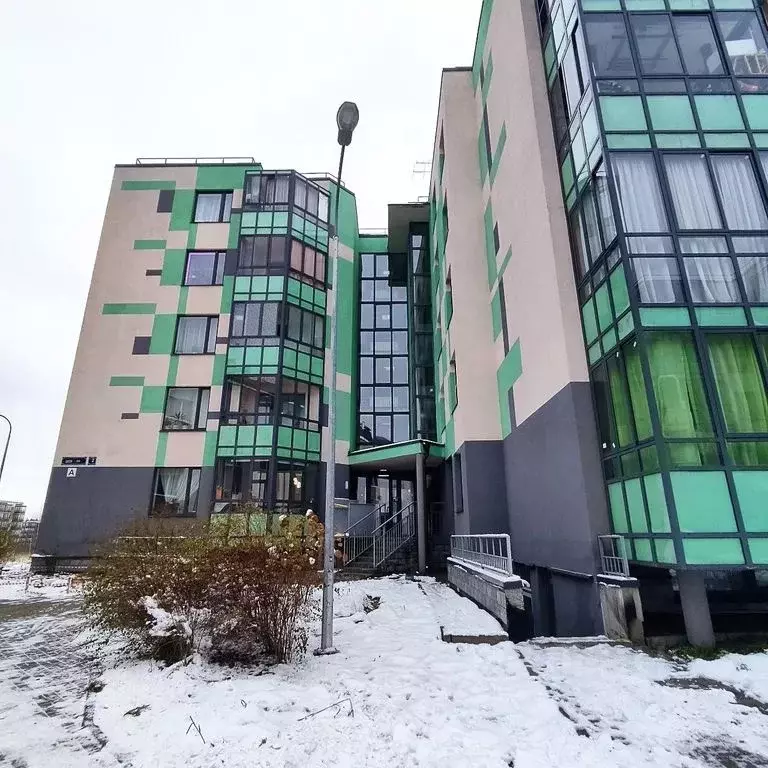 1-к кв. Ленинградская область, Всеволожск ул. Шевченко, 12к4 (41.0 м) - Фото 2