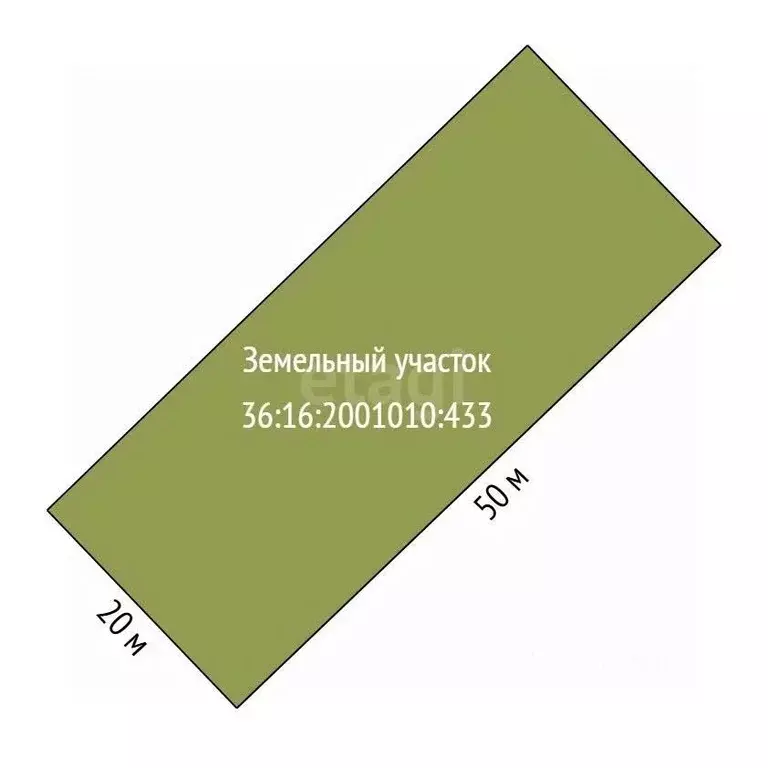 Участок в Воронежская область, Новоусманский район, пос. Отрадное ул. ... - Фото 1