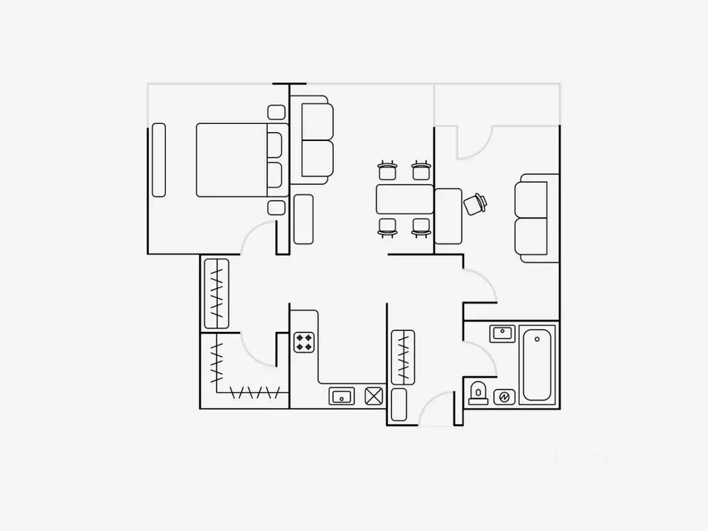 3-к кв. Москва Ходынский бул., 2 (67.0 м) - Фото 2
