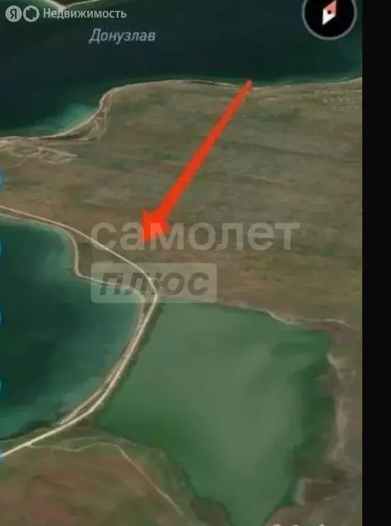 Участок в Сакский район, село Штормовое (3 м) - Фото 0
