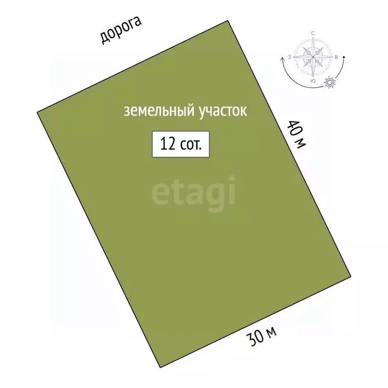 Участок в Архангельская область, Архангельск Лето коллектив ... - Фото 2