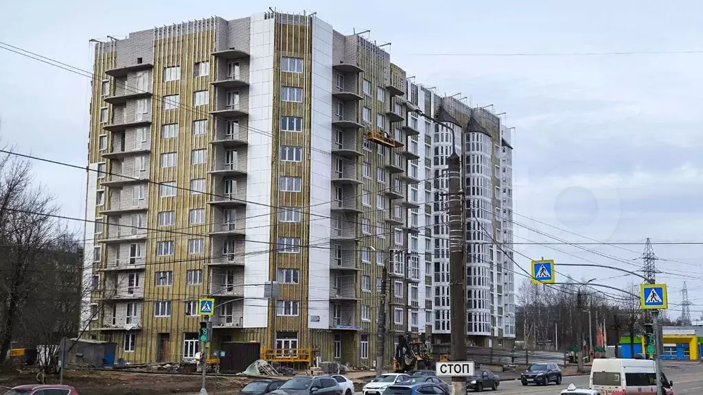 2-к. квартира, 64,2 м, 6/9 эт. - Фото 1