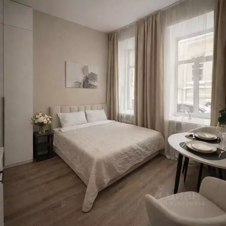 Студия Москва ул. Петровка, 17С4 (19.0 м) - Фото 1