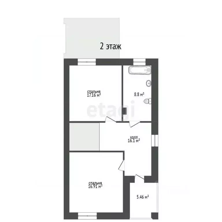 Дом в Ярославская область, Ярославский муниципальный округ, д. Ракино ... - Фото 2