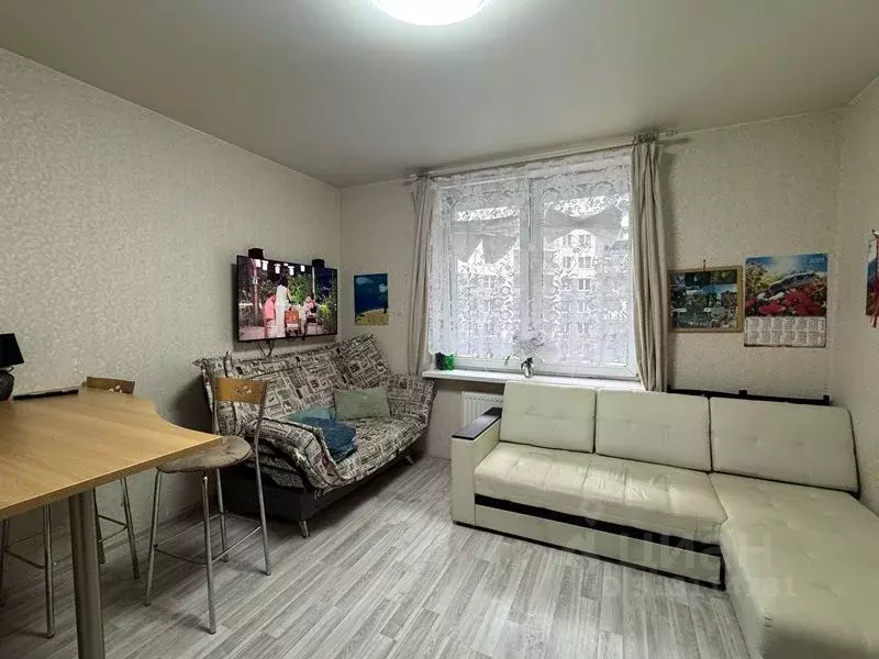 Студия Санкт-Петербург ул. Русановская, 19к1 (27.3 м) - Фото 1