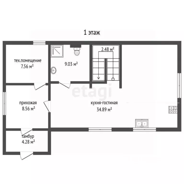 Дом в Тюменская область, Тюмень Медик СНТ, ул. Виноградная (125 м) - Фото 2