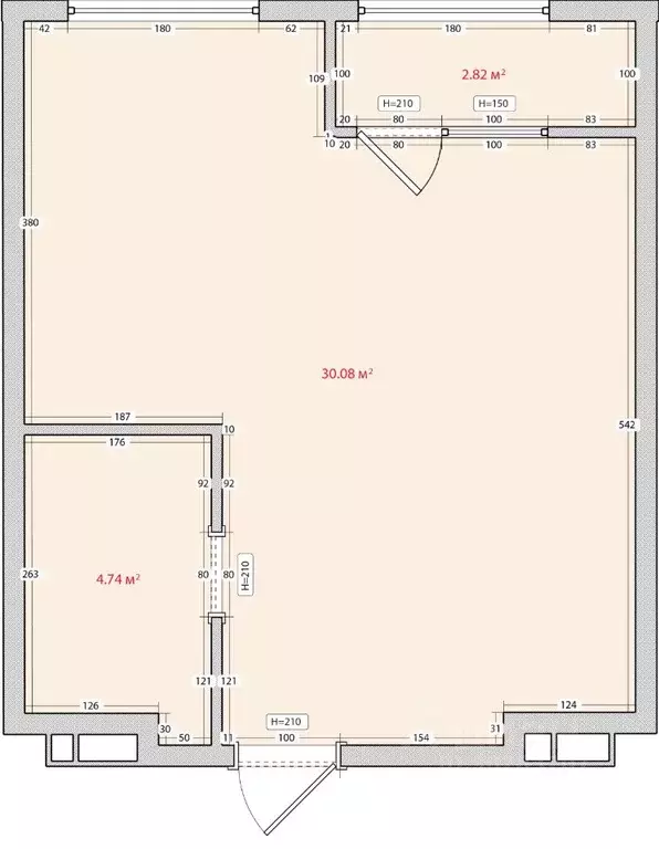 1-к кв. Приморский край, Владивосток ул. Нейбута, 135 (36.1 м) - Фото 0