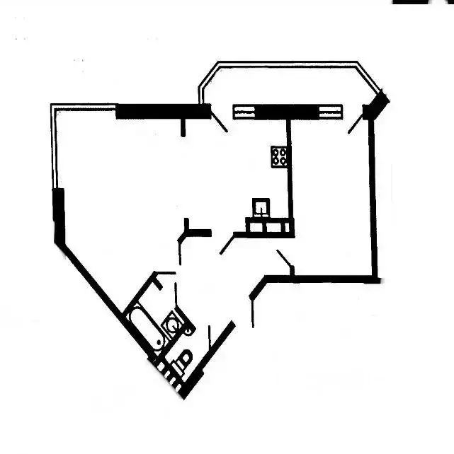 Квартира, 2 комнаты, 64 м - Фото 1