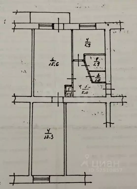 2-к кв. Башкортостан, Ишимбай ул. Чкалова, 17 (43.1 м) - Фото 2