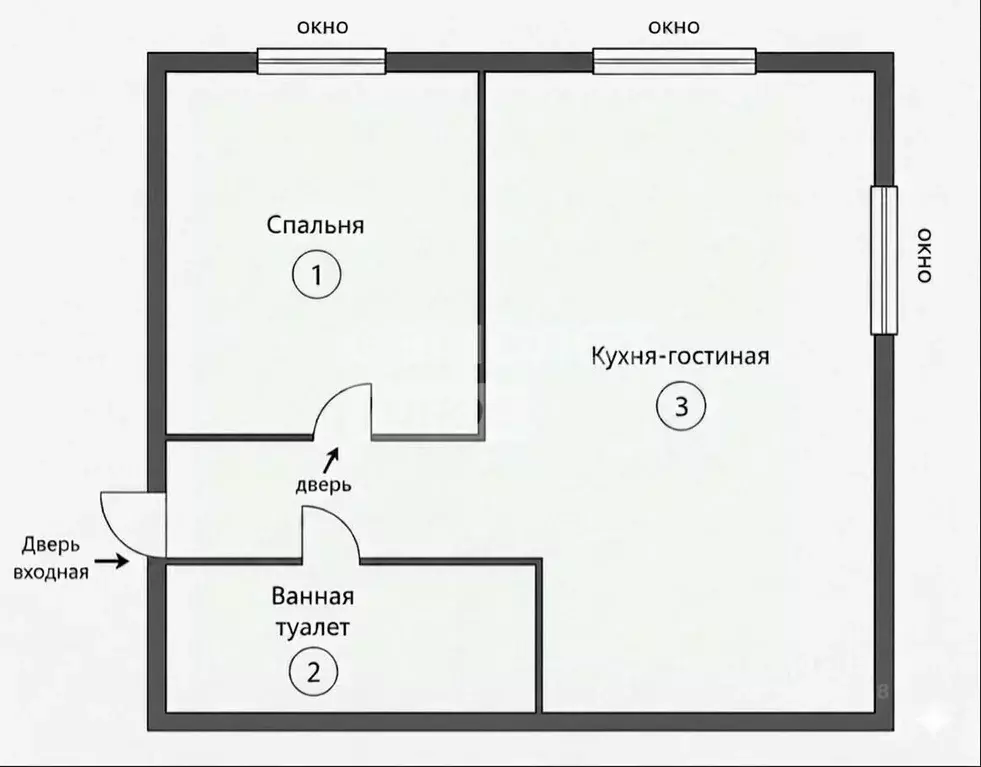 2-к кв. Москва Ходынская ул., 2 (49.5 м) - Фото 2