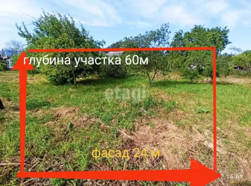 Участок в Краснодарский край, Анапа муниципальный округ, Анапская ... - Фото 1