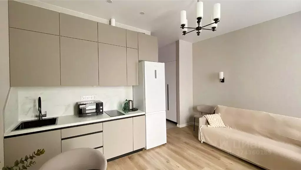 Студия Ленинградская область, Мурино Всеволожский район, ул. ... - Фото 2