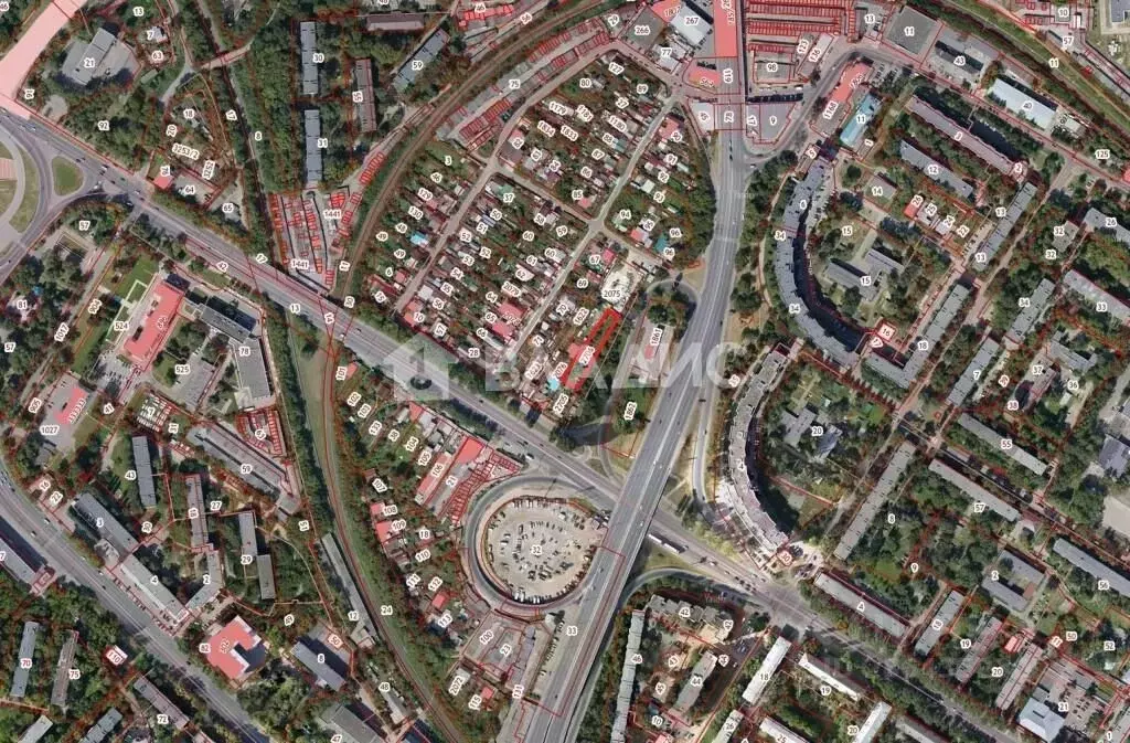 Участок в Пензенская область, Пенза ул. Луначарского, 89 (10.0 сот.) - Фото 1