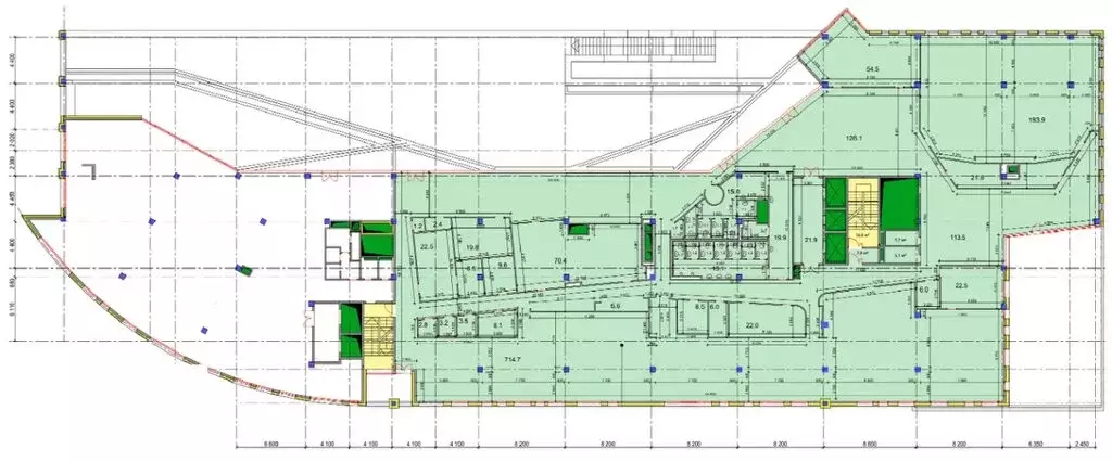 Офис (1542.1 м) - Фото 2