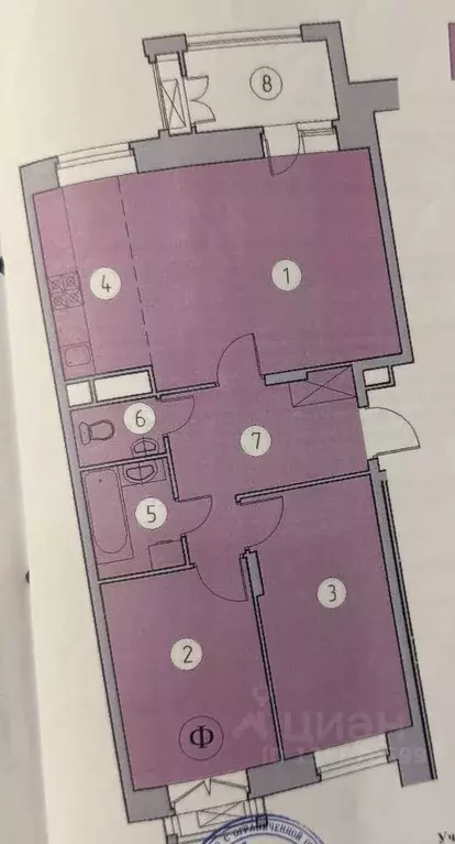 3-к кв. Московская область, Одинцовский городской округ, с. Лайково, ... - Фото 2