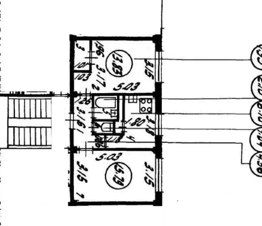 2-к кв. Санкт-Петербург ул. Новоселов, 23 (46.0 м) - Фото 2