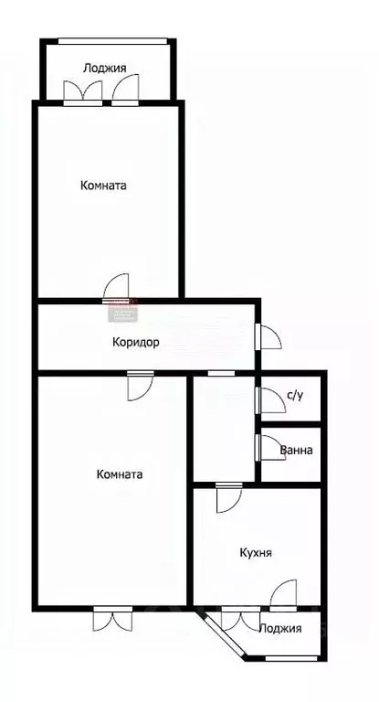 2-к кв. Рязанская область, Рязань Лесопарковая ул., 18 (69.7 м) - Фото 2