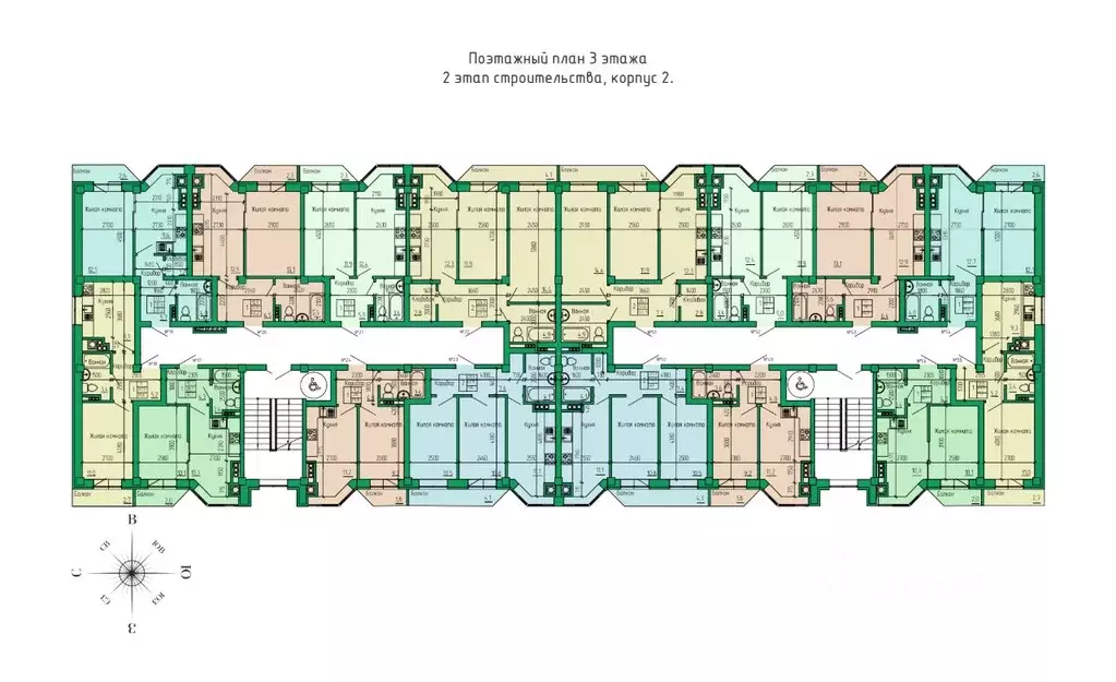1-к кв. Ставропольский край, Ессентуки Кленовая Роща жилой комплекс ... - Фото 1