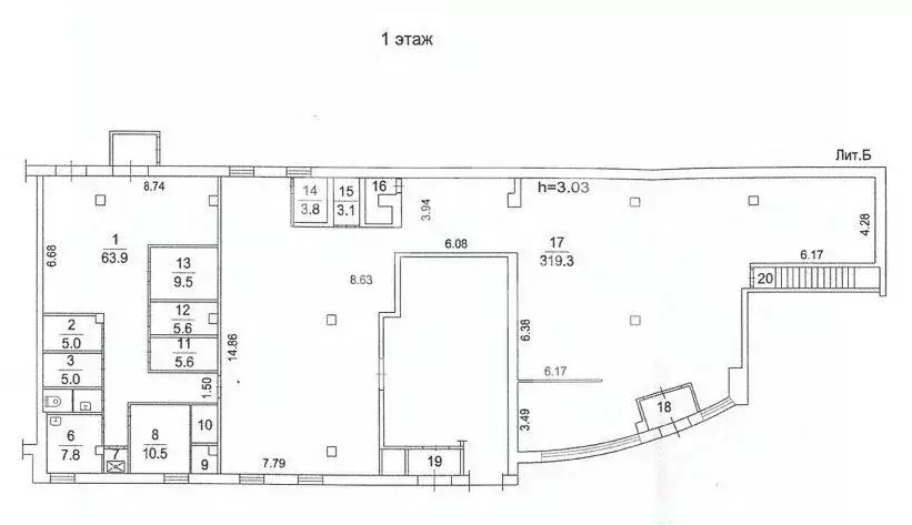 Торговая площадь в Московская область, Видное Заводская ул., 2а (465 ... - Фото 2