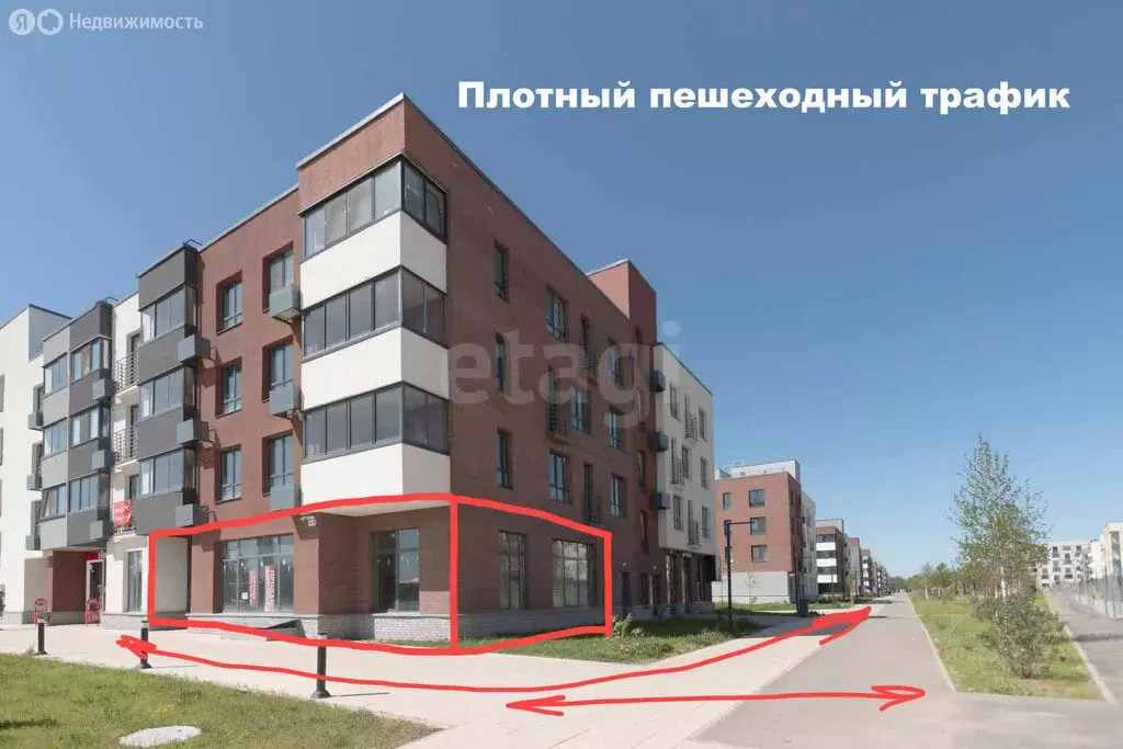 Помещение свободного назначения (104.8 м) - Фото 1