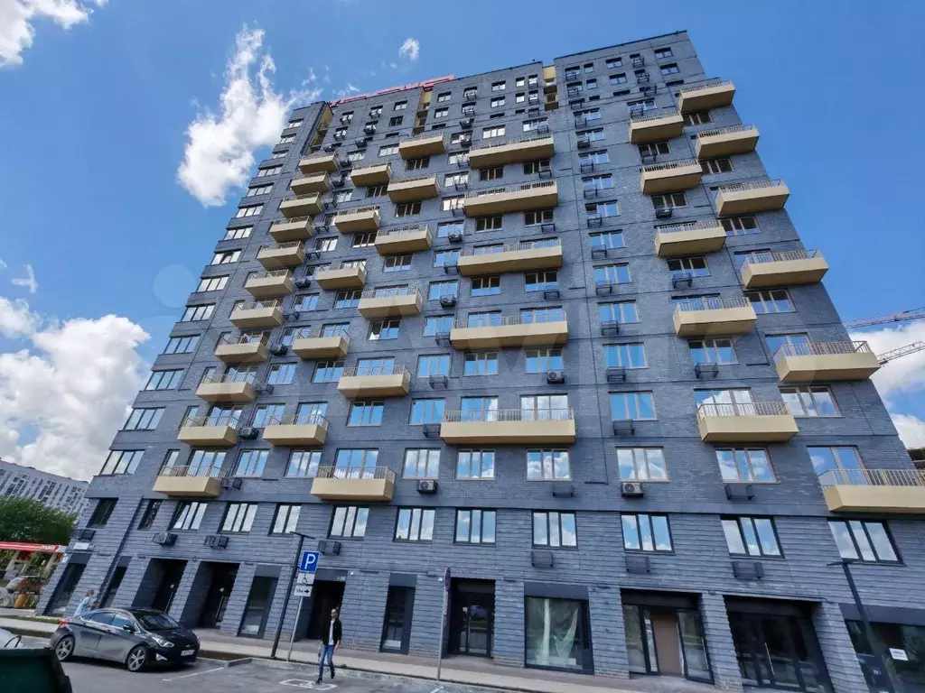 2-к. квартира, 50,6 м, 2/13 эт. - Фото 0