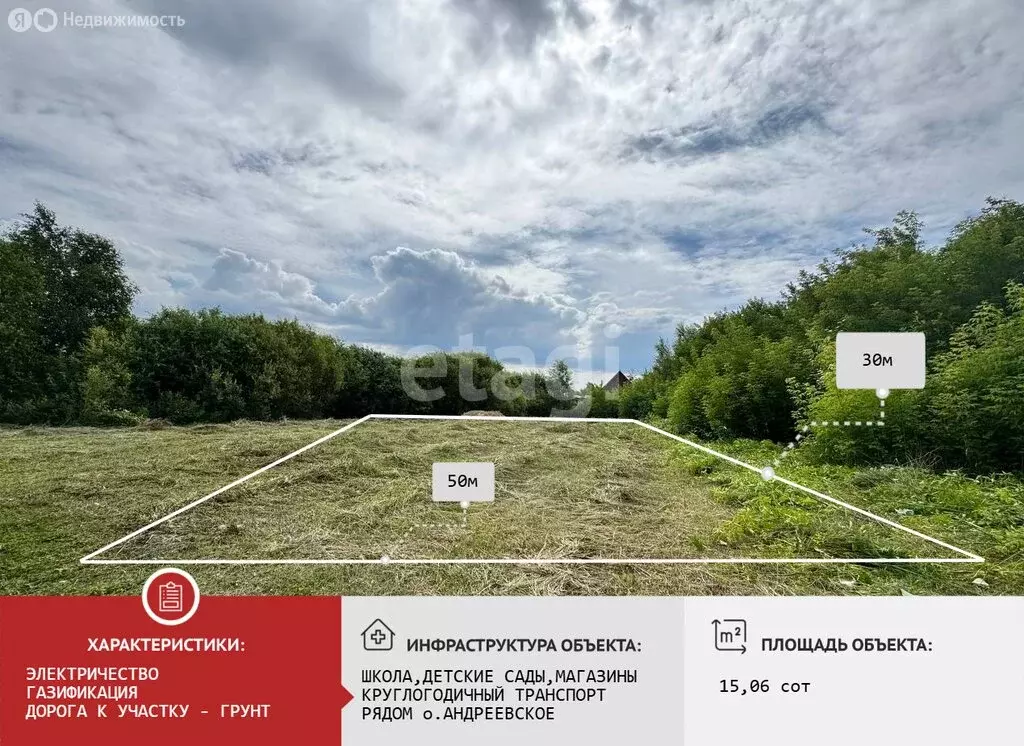 Участок в Тюменский муниципальный округ, рабочий посёлок Боровский, ... - Фото 2