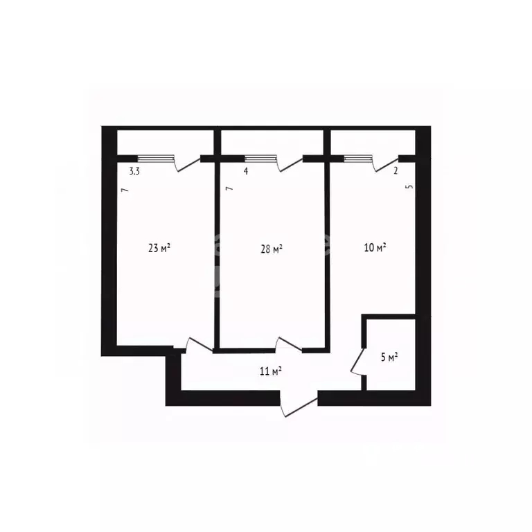 2-к кв. Дагестан, Дербент ул. Сальмана, 102 (79.0 м) - Фото 2