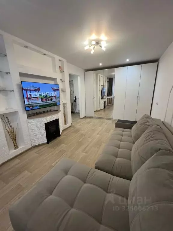 1-к кв. Татарстан, Казань Меридианная ул., 19 (34.0 м) - Фото 1