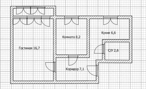 2-к кв. Оренбургская область, Оренбург Связной пер., 3/1 (41.2 м) - Фото 2