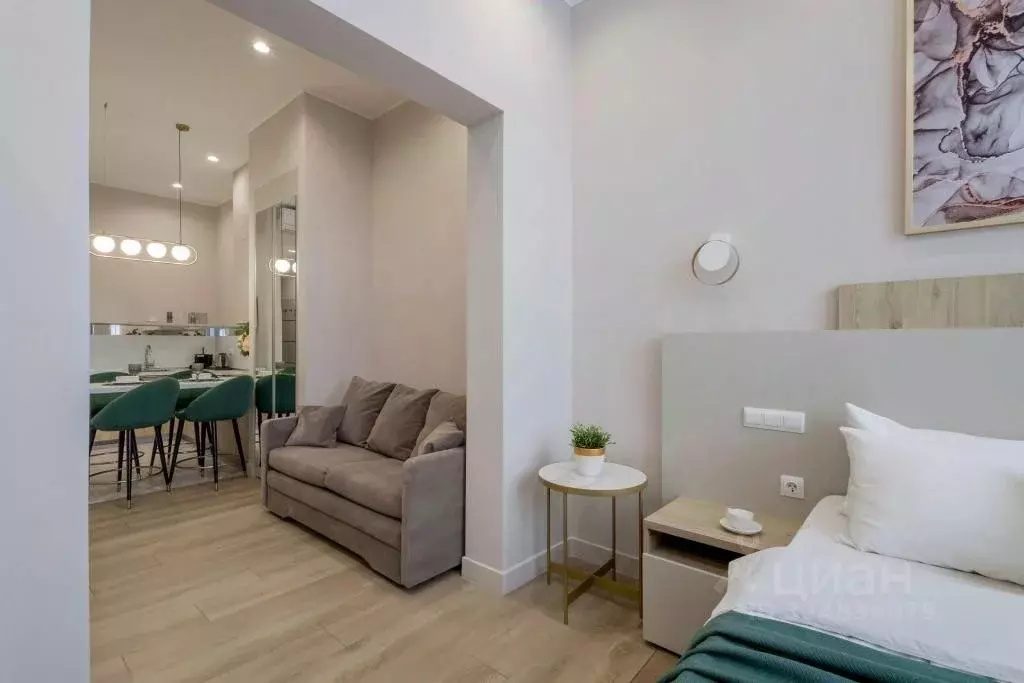 1-к кв. Краснодарский край, Сочи Центральный мкр, ул. Навагинская, 11 ... - Фото 2