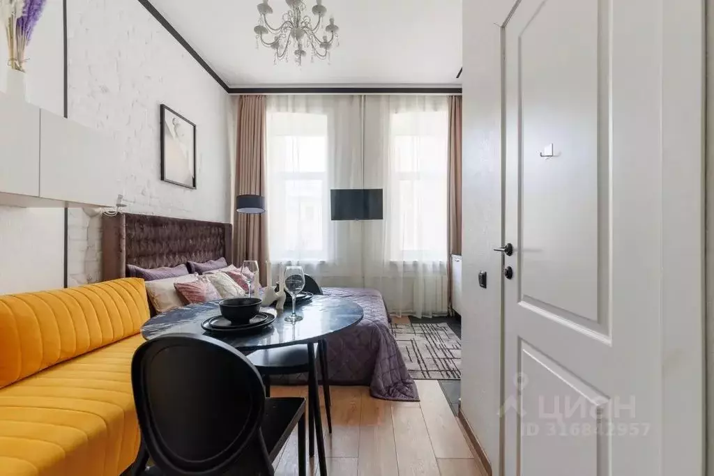 Студия Санкт-Петербург Загородный просп., 14 (18.0 м) - Фото 1